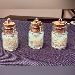 Genuine Opal Pixie Dust Pendants